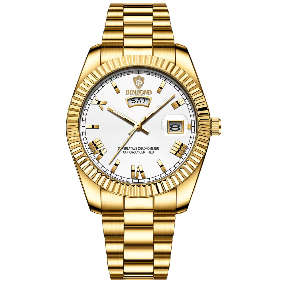 Nuvon 7012 - Gold - Roman numbers